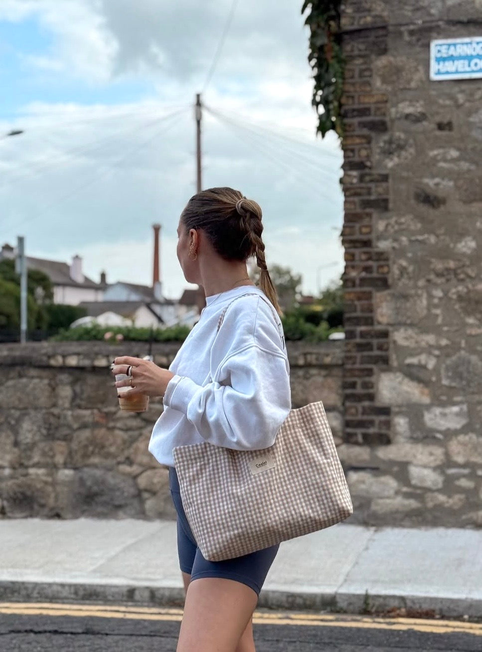 Solea | Mini Vichy Tote Bag