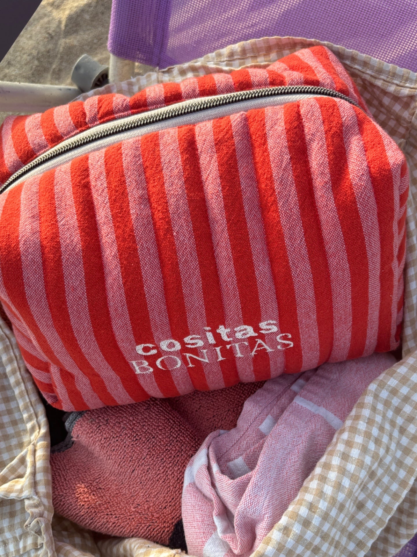 Cositas Bonitas | Cotton Cosmetic Bag