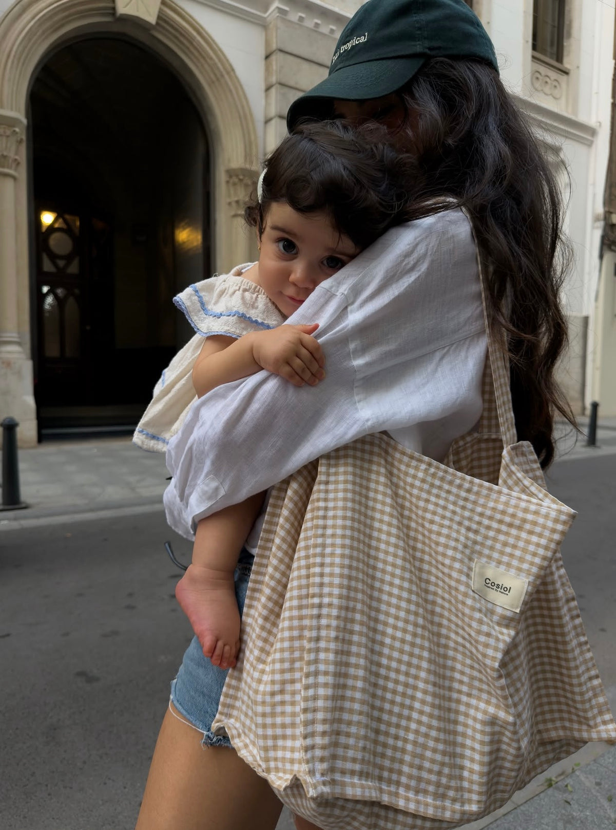 Costa | Vichy Beach Tote Bag