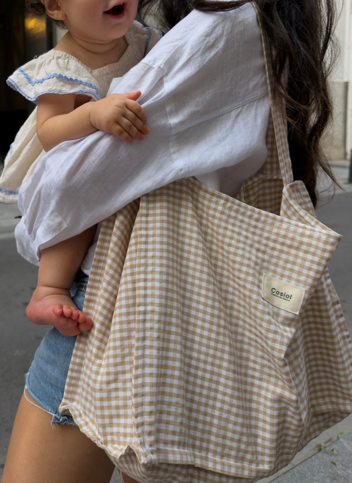 Costa | Vichy Beach Tote Bag