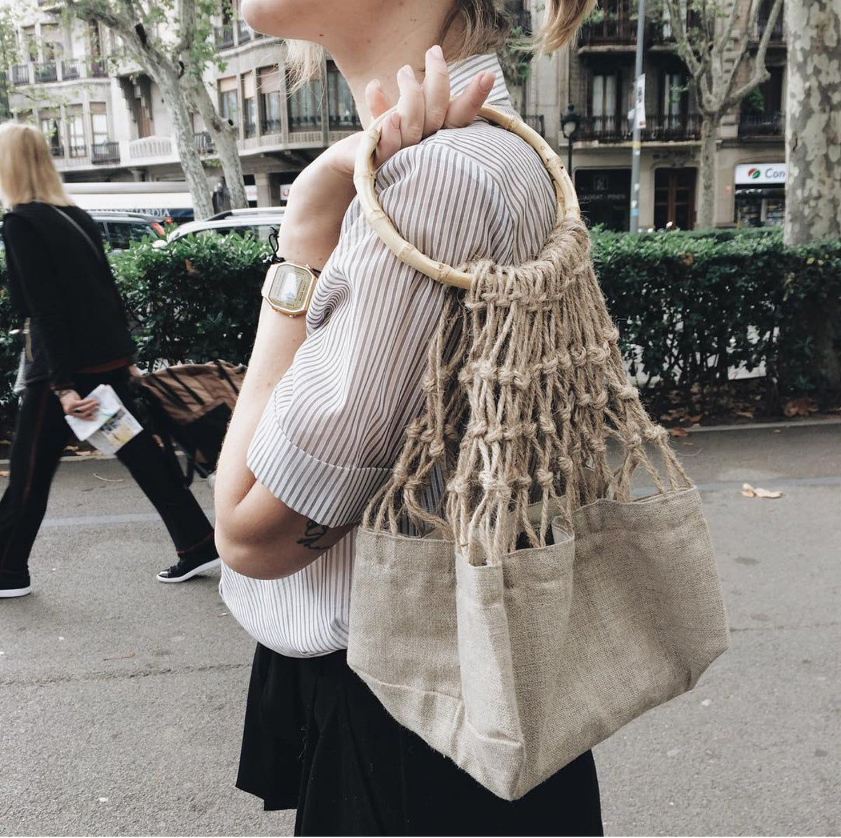 Palma | Linen Hand Bag