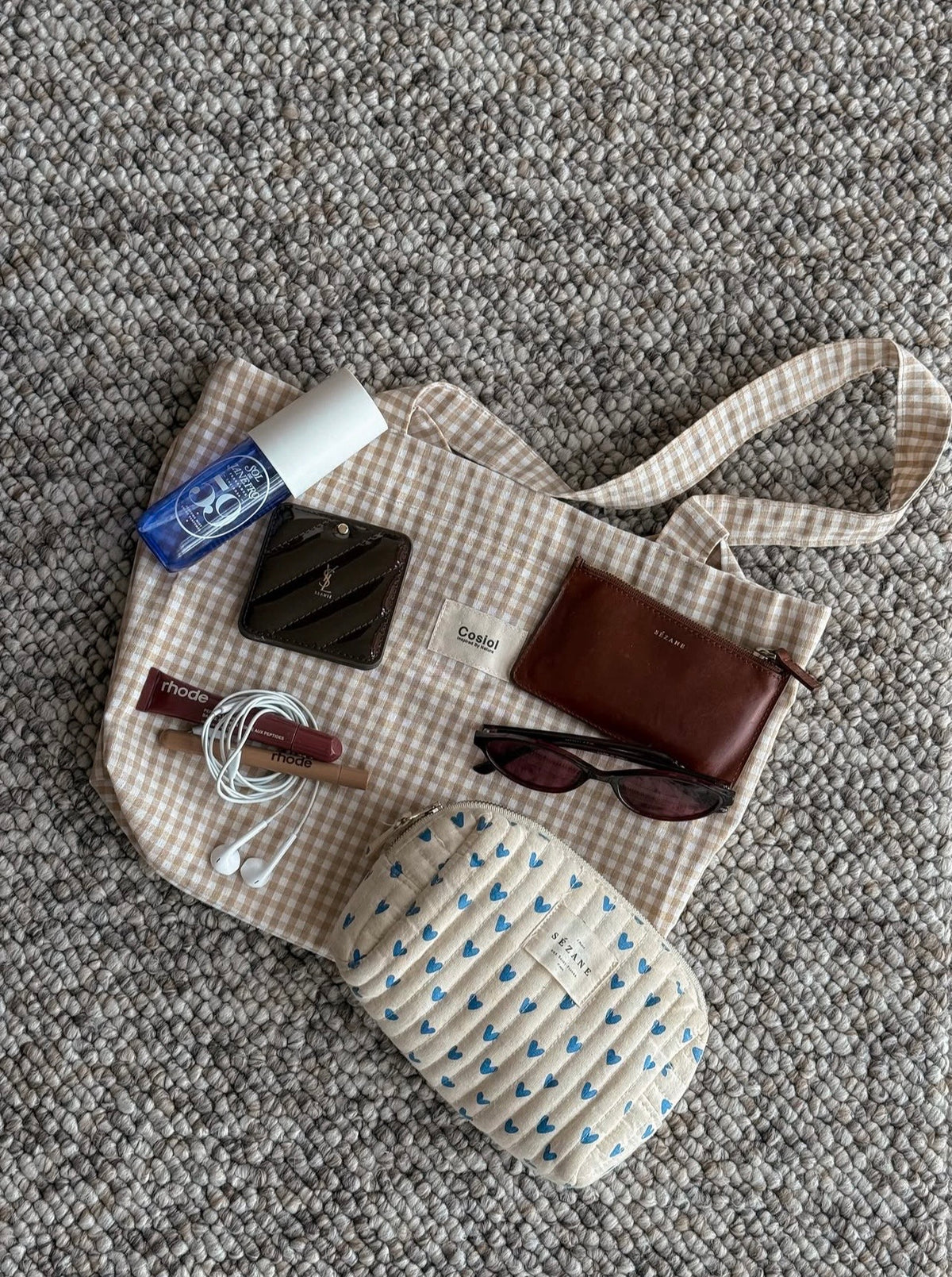 Solea | Mini bossa tote Vichy