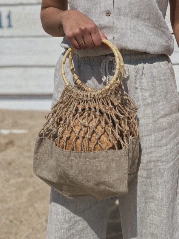 Palma | Linen Hand Bag