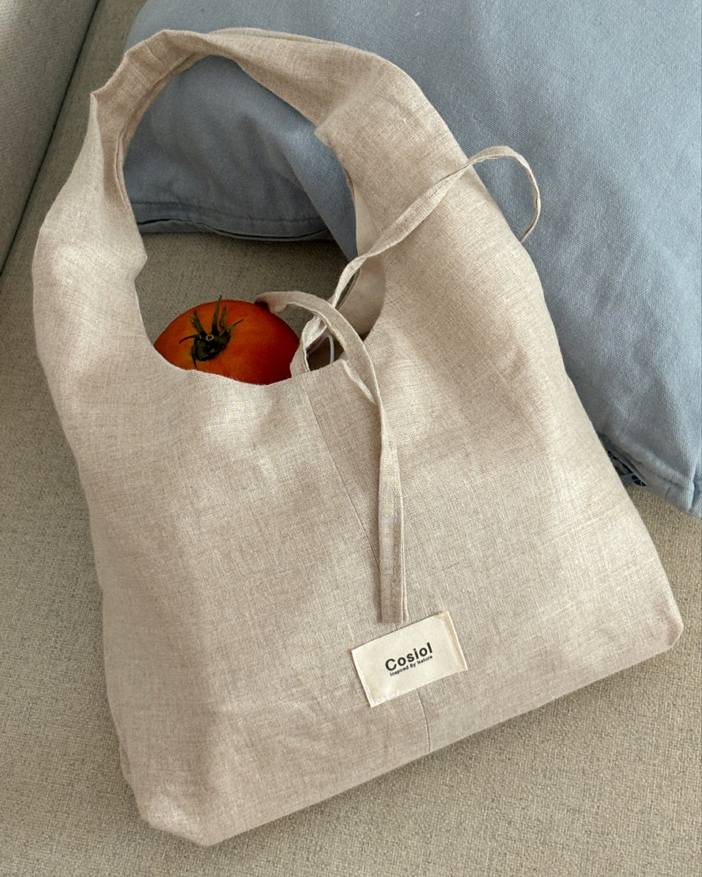 Avena | Linen Hobo Bag