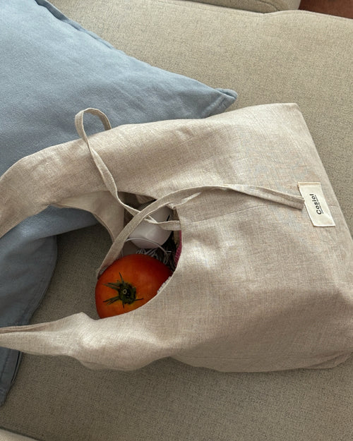 Avena | Linen Hobo Bag