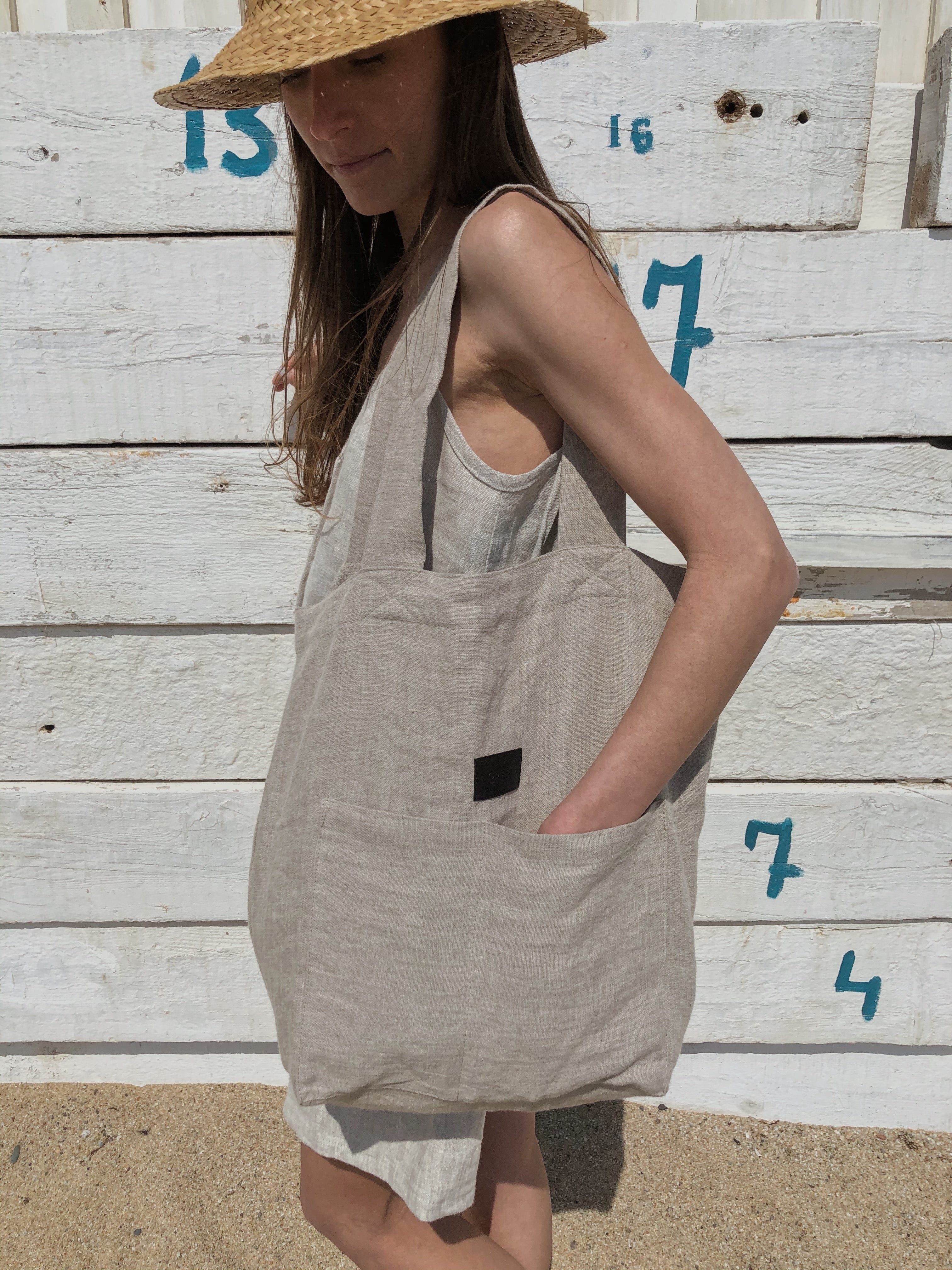 Bali | Linen Shopper Bag