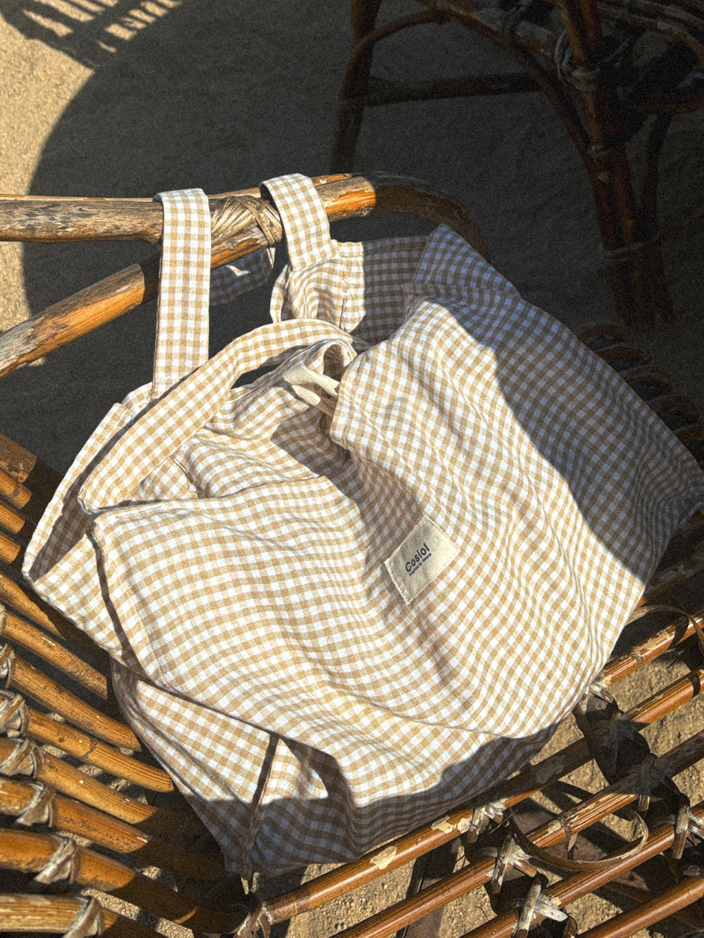Costa | Vichy Beach Tote Bag